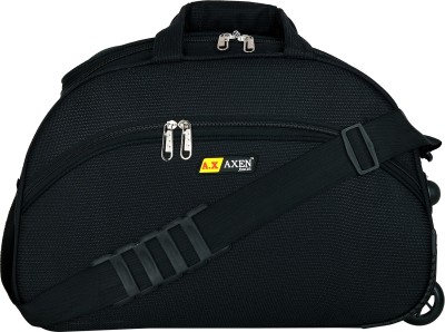 Axen (Expandable) 60Ltr Hand Duffel Bag -Trolley Travel Bags, Tourist Bags Suitcase, Luggage Bag. Duffel With Wheels (Strolley)