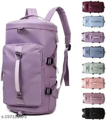 PRAVARSHA (Expandable) Multiple Compartment Lightweight Travel Bag with Shoe Compartment Gym Duffel Bag