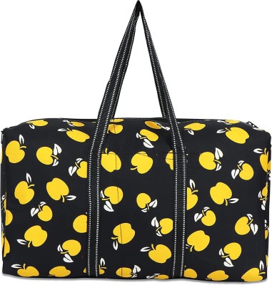 Turtulsgroup (Expandable) Turtuls Group Black & Yellow Combination Travel Duffels Bag Duffel Without Wheels