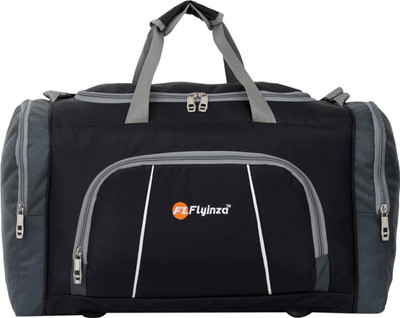 Flyinza Luggage (Expandable) Stylish Light Weight High Quality Travel Duffel Luggage Dhol Air Bag Duffel With Wheels (Strolley)