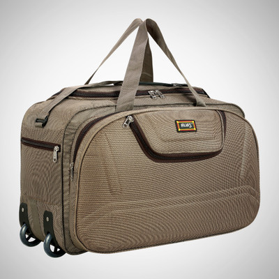 alias 56 cm Polyester & Synthetic softsided Duffel Strolley Travel bag 2 Wheels Duffel With Wheels (Strolley)