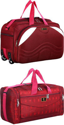 pryde (Expandable) @AF1 & AIR-RED_@ Duffel With Wheels (Strolley)
