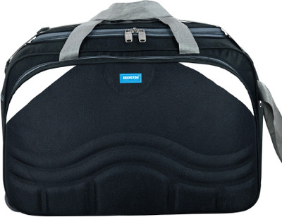 BRENSTON (Expandable) High Quality Stylish Duffel Bag/Travel Bag/Wheel Bag/Luggage Bag(BLACK) Duffel With Wheels (Strolley)