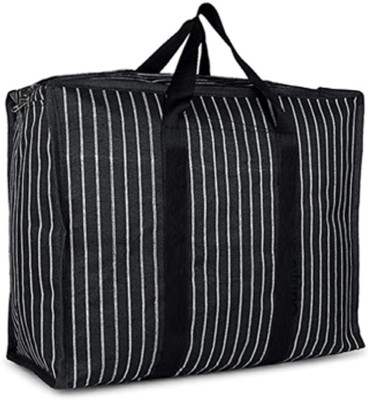 ST Mark (Expandable) DC Canvas Bag (Black) 1Pcs_14 Duffel Without Wheels