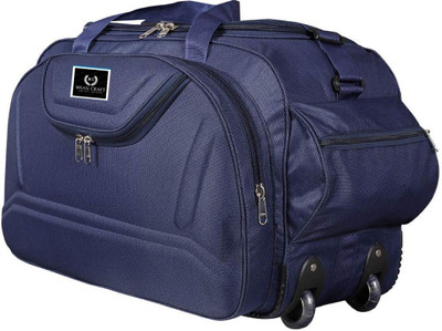 Waan Craft (Expandable) LEEMBOSS-PLAIN Duffel With Wheels (Strolley)