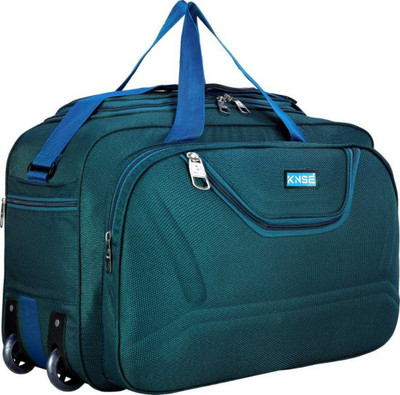 KNSE (Expandable) Unisex Travel Duffel Bag Duffel With Wheels (Strolley)