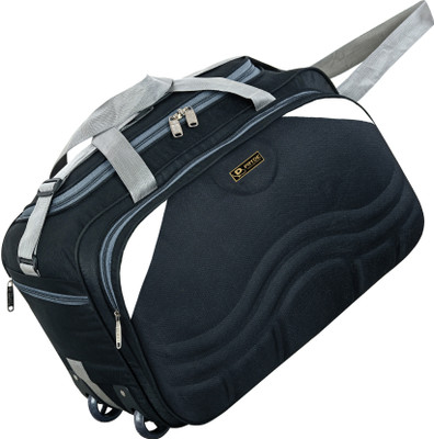 pryde (Expandable) Duffle Wheeler Bag for Travel Luggage Bag with Adjustable Handle Large Capacity Duffel With Wheels (Strolley)