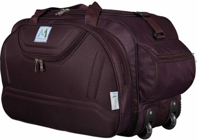 M MEDLER DUFFLE_E9-PURPLE Duffel With Wheels (Strolley)