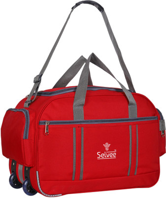 selvee (Expandable) 40 L Strolley Duffel Bag - 40 L Strolley Duffel Bag - unisex wheel duffel , travel luggage bag cabin size Duffel With Wheels (Strolley)