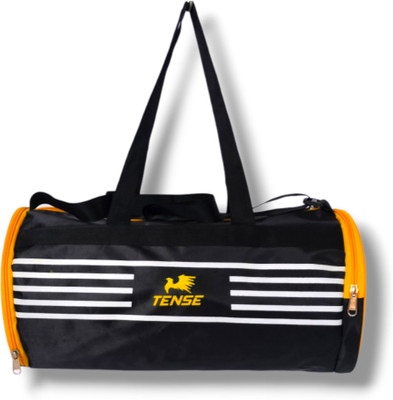 Tense Unisex Gym Bags/Shoulder Bag with Shoes Pocket With Hand Gripper and Rope Combo(Kit Bag)