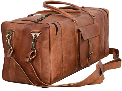 Anshika International Weekender Travel Duffle Bag with Shoe/Laundry Compartment for Men/Women Duffel Without Wheels