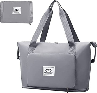 MC Zone (Expandable) Foldable Duffle Bag for Travelling |Waterproof and Large Travel Bag Luggage Duffel Without Wheels