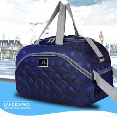 Waan Craft (Expandable) LE2TONE-DFCHECKED Duffel With Wheels (Strolley)