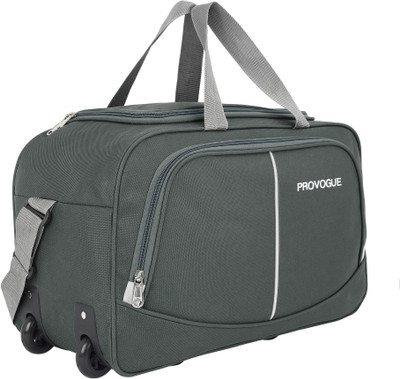 PROVOGUE (Expandable) PRO-56L ravel bag Waterproof Polyester Lightweight 50 L luggage with 2 Wheels Duffel With Wheels (Strolley)