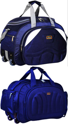 Inte Enterprises (Expandable) the super premium heavy duty lightweight luggage bag Duffel Strolly Bag Duffel With Wheels (Strolley)