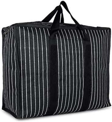 E SAP (Expandable) DC Canvas Bag (Black) 1Pcs_14 Duffel Without Wheels