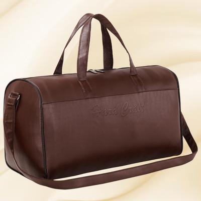 Hard Craft Croco Leather Duffel Travel Bag Stylish Cabin Size Duffle Bags for Men Women Duffel Without Wheels