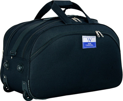 WE TRAVEL (Expandable) 20 inch Travel Duffle Trolley Bag Luggage Cabin Waterproof Duffel With Wheels (Strolley)