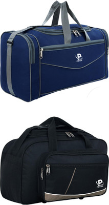 pryde (Expandable) @AIR-W-NBLUE & D1-BLACK AF_@ Duffel With Wheels (Strolley)