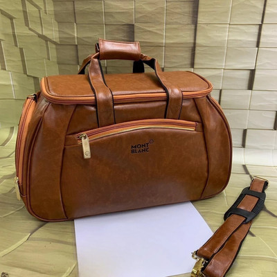 Haya (Expandable) DUFFLE BAG 02- TAN Duffel Without Wheels