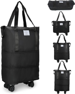 MANIYA ENTERPRISE (Expandable) Duffel trolley bags for travel,luggage bags for travel,Rolling with Wheels Duffel With Wheels (Strolley)