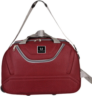 Waan Craft (Expandable) LEEMBOSS-PLAIN Duffel With Wheels (Strolley)