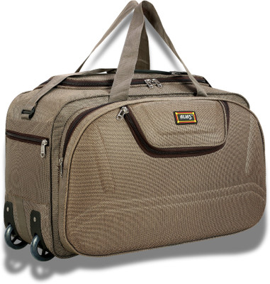 alias 56 cm Polyester & Synthetic softsided Duffel Strolley Travel bag 2 Wheels Duffel With Wheels (Strolley)