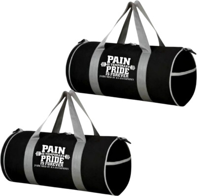 K.S ENTERPRISES (Expandable) Combo Of 2 Pcs Gym Duffel Bag And Gym Bag With Large Capacity Spots Bag Gym Duffel Bag
