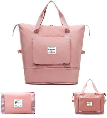 DRVENTERPRISES (Expandable) Foldable Duffle Bag for Travelling Women Luggage bag Multipurpose Duffel Without Wheels