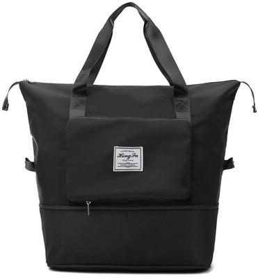 Nia Creations (Expandable) Foldable Travel Duffel Bag, Large Capacity Folding Travel Bag Duffel Without Wheels
