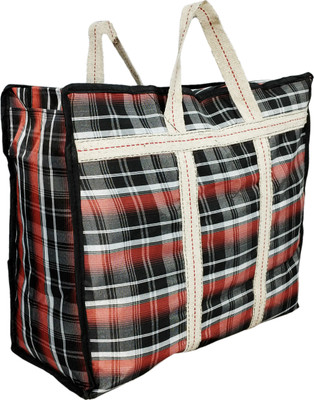 ST Mark (Expandable) Bags Multipurpose Large Big Heavy Duty Storage Organizer Reusable Shopper Bag Duffel Without Wheels