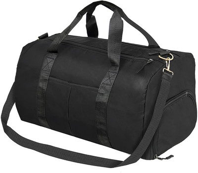 STORITE Foldable Travel Duffle Bag, Sports Gym Shoulder Handbag Duffel Without Wheels
