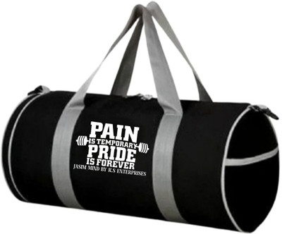 K.S ENTERPRISES (Expandable) premium quality sports bag with separate shoe compartment water resistant Gym Duffel Bag