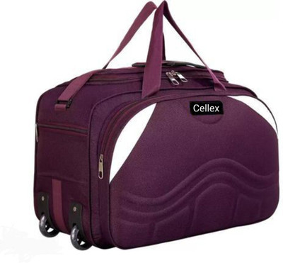 Cellex (Expandable) STROLLEY - DUFFLE BAG - LAGGEG BAG, MEN AND WOMEN Duffel With Wheels (Strolley)