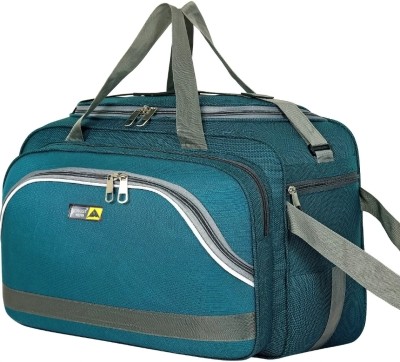 robustroyal (Expandable) Strolley Duffel Bag - (Expandable) Waterproof Polyest er Regular Capacity TEAL Duffel With Wheels (Strolley)