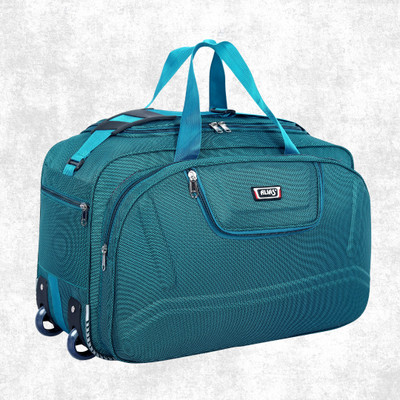 alias 56 cm Polyester & Synthetic softsided Duffel Strolley Travel bag 2 Wheels Duffel With Wheels (Strolley)