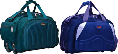 REBECCA 20 inch/50 cm (Expandable) The duffel bag for limitless adventures Duffel With Wheels (Strolley)