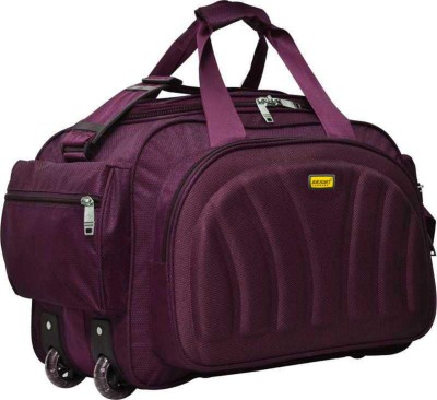 Bright Luggage (Expandable) Men and Women 65Liters Travel Duffle bag Duffel With Wheels (Strolley)