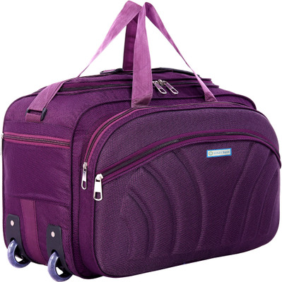 LUGZY (Expandable) AL1-PURPLE_17 Duffel With Wheels (Strolley)