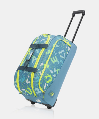 Uppercase Grid 62 Dust Resistant Spacious Main Compartment Smooth 2 Wheels Duffel With Wheels (Strolley)