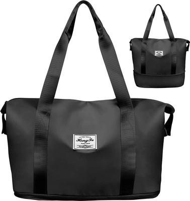 Sylviyaz (Expandable) Foldable Lightweight Waterproof Travel Bags for Luggage Duffel Without Wheels