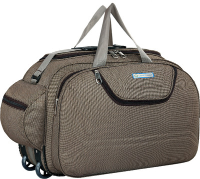 LUGZY (Expandable) M-BROWN_17 Duffel With Wheels (Strolley)