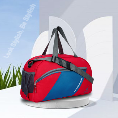 Giraffe (Expandable) Trendy Stylish Cabin Size Duffle Bag Duffel Without Wheels