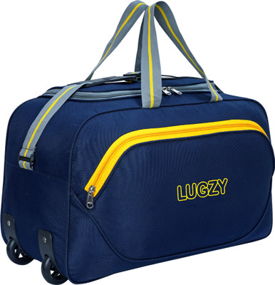 LUGZY (Expandable) WRG2-NBLUE_13 Duffel With Wheels (Strolley)