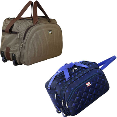 TRENDLINK (Expandable) TL-WB-22-N8 / TL-WH-BLUE-BOX-001 Duffel With Wheels (Strolley)