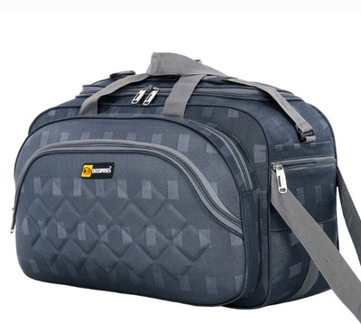 K.S ENTERPRISES (Expandable) unisex expandable waterproof polyester lightweight duffel baglarge capacity Duffel With Wheels (Strolley)