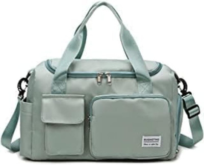 kidsmuch Gym Bag Womens Mens with Shoes Compartment and Wet Pocket,Travel Duffel Bag Gym Duffel Bag