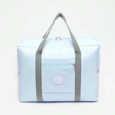 Tinsico Foldable Bag for Travel, 27L Luggage Bag, Sport Water-Resistant Polyester Shoulder Handbag for Women and Men - Blue - 45x35x17 cm Gym Duffel Bag