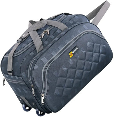 K.S ENTERPRISES (Expandable) unisex expandable waterproof polyester lightweight duffel bag large capacity Duffel With Wheels (Strolley)