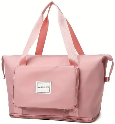 MARSELITE (Expandable) Lightweight Foldable Travel Bag with Large Capacity, Durable & Easy to Carry Duffel Without Wheels